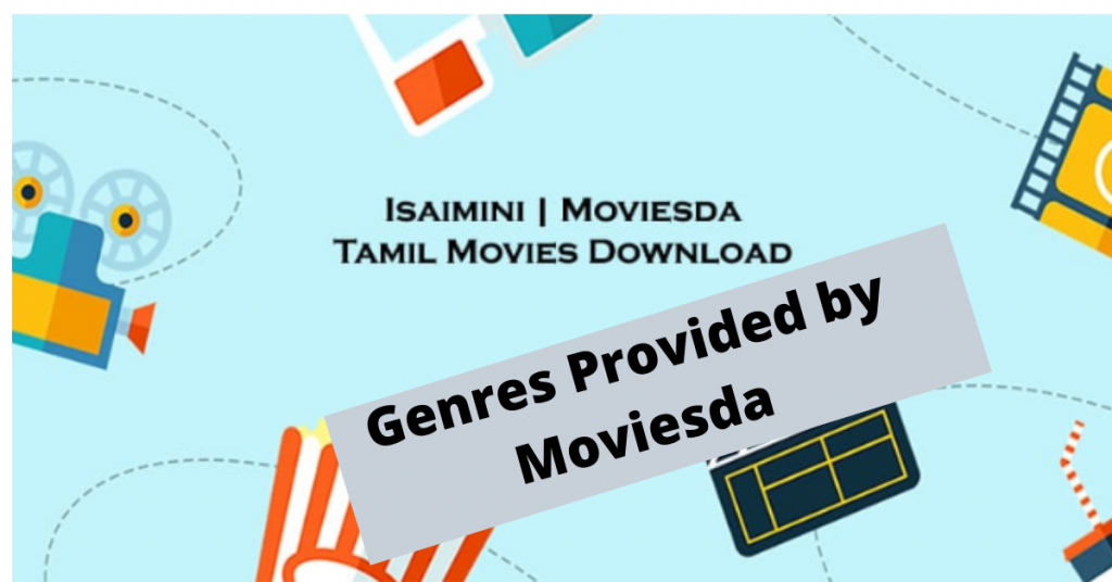 Genres which are Provided by Moviesda